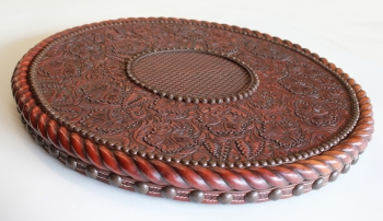 24" Saddle-Tooled Lazy Susan