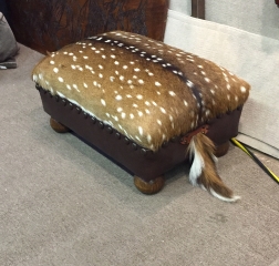 Axis Hide Footstool