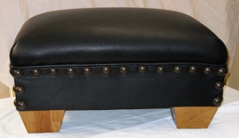Leather Footstool