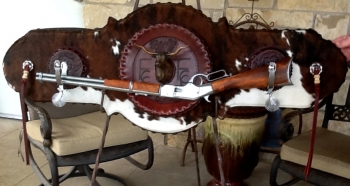 Working Ranch Gun Rack